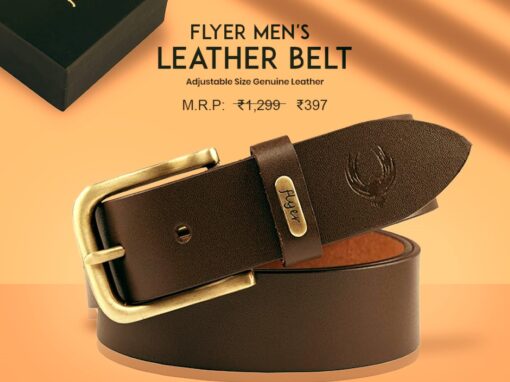 Flyer Men's Leather belt